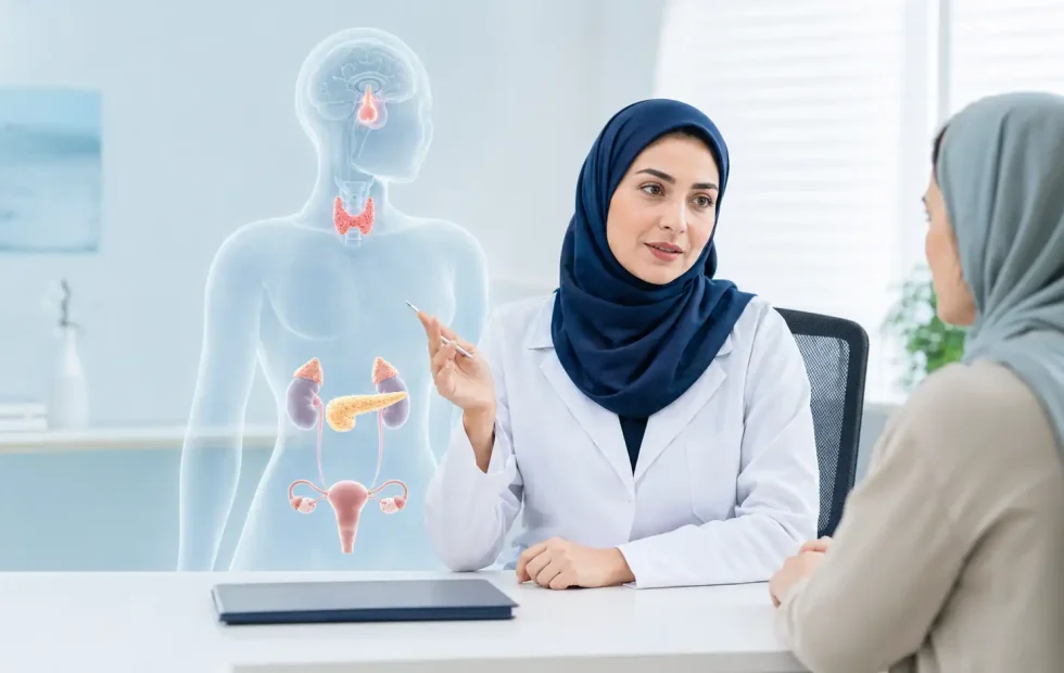 برای مشکلات هورمونی به چه دکتری مراجعه کنیم